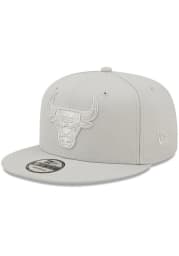 New Era Chicago Bulls Silver Tonal Pack 9FIFTY Mens Snapback Hat