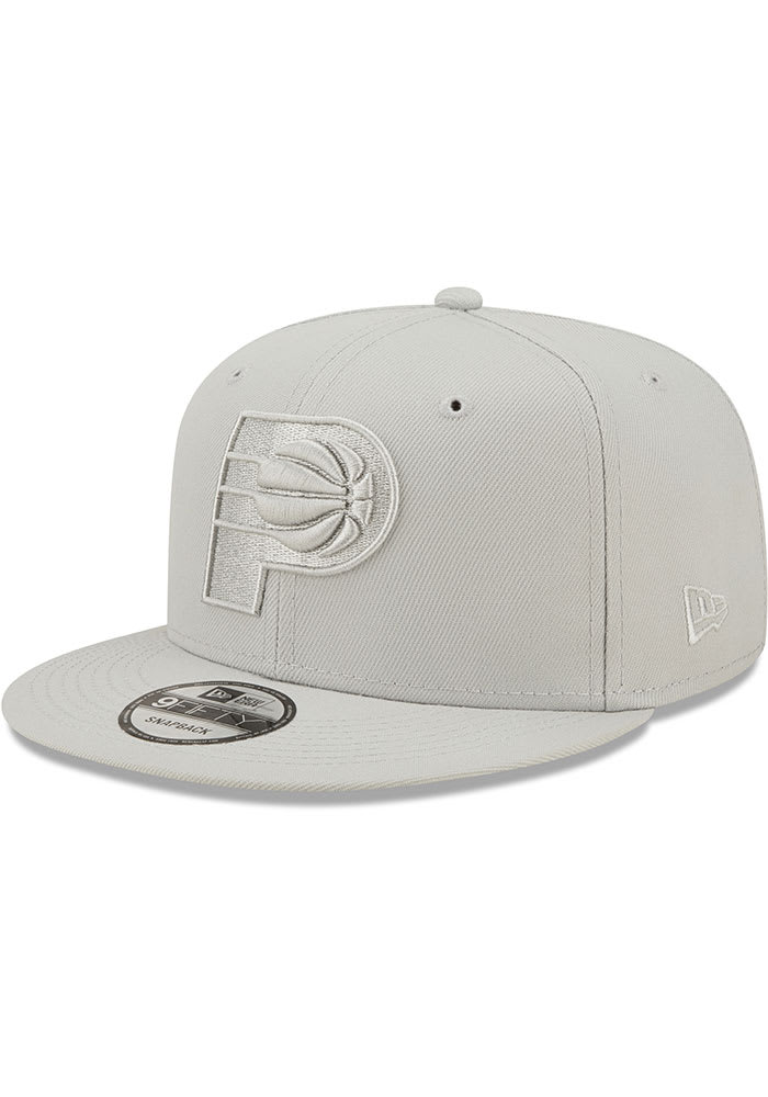 New Era Indiana Pacers Silver Tonal Pack 9FIFTY Mens Snapback Hat