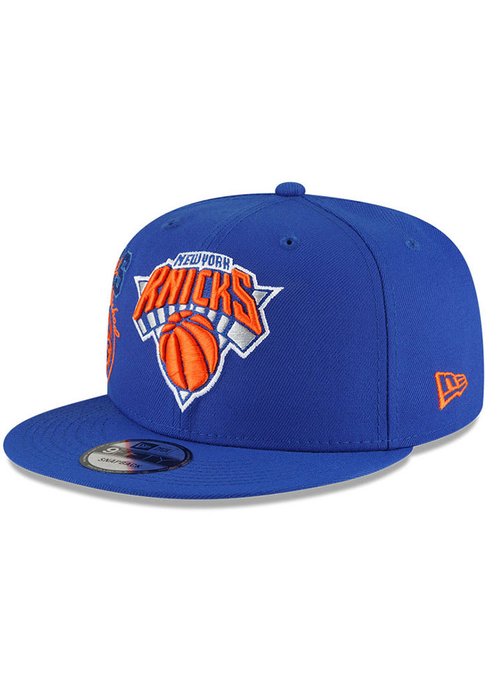 New Era New York Knicks Blue NBA Backhalf 9FIFTY Mens Snapback Hat