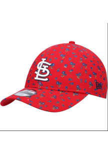 New Era St Louis Cardinals Red Retro JR Floral 9TWENTY Adjustable Toddler Hat