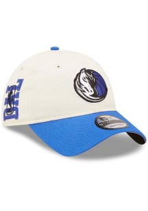 New Era Dallas Mavericks 2022 NBA Draft 9TWENTY Adjustable Hat - White