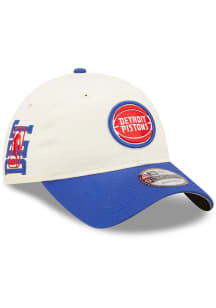 New Era Detroit Pistons 2022 NBA Draft 9TWENTY Adjustable Hat - White