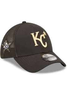 New Era Kansas City Royals Mens Black 2022 All-Star Game 39THIRTY Flex Hat