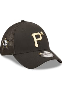 New Era Pittsburgh Pirates Mens Black 2022 All-Star Game 39THIRTY Flex Hat