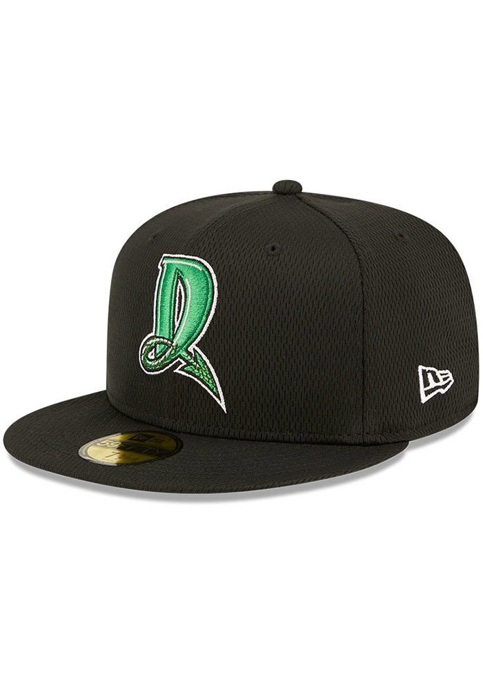 Dayton Dragons MiLB 2022 Batting Practice 59FIFTY Black New Era Fitted Hat