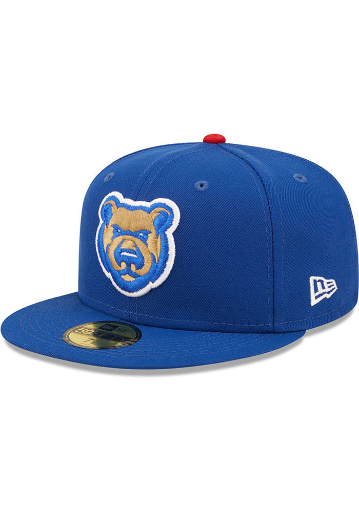 New Era Iowa Cubs Mens Blue MiLB 2022 Authentic Collection Fitted Hat