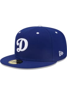 New Era Oklahoma City Dodgers Mens Navy Blue MiLB 2022 Authentic Collection Fitted Hat