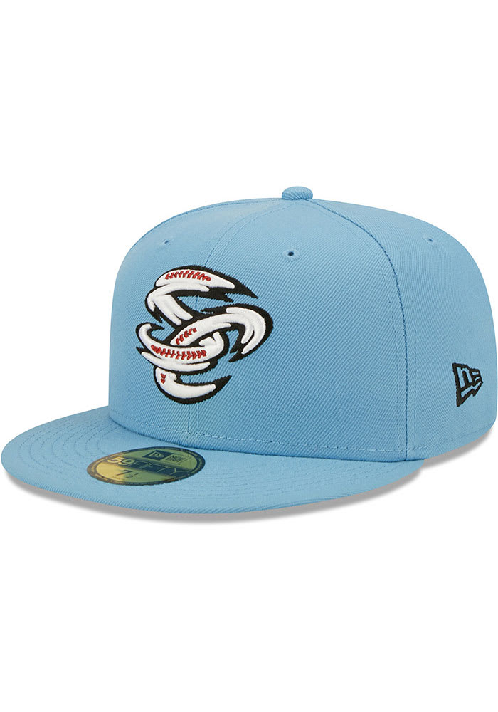 New Era Blue Milb 2022 Authentic Collection Fitted Hat, Blue, POLYESTER, Size 7, Rally House