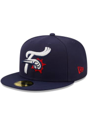 New Era Reading Fightin Phils Mens Blue MiLB 2022 Authentic Collection Fitted Hat
