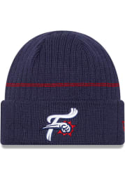 New Era Reading Fightin Phils Blue MiLB 2022 Authentic Collection Mens Knit Hat