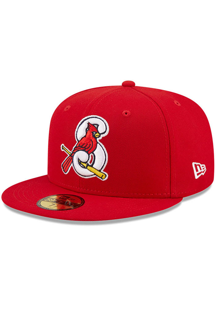 New Era Springfield Cardinals Mens Red MiLB 2022 Authentic Collection Fitted Hat