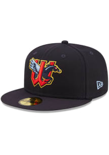 New Era Wichita Wind Surge Mens Navy Blue MiLB 2022 Authentic Collection Fitted Hat