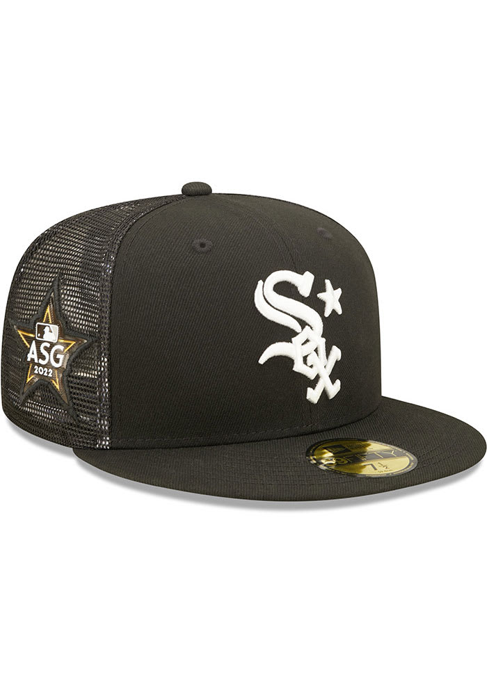 New Era Chicago White Sox Mens Black 2022 All-Star Workout 59FIFTY Fitted Hat