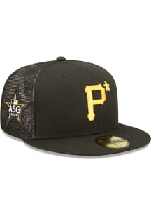 New Era Pittsburgh Pirates Mens Black 2022 All-Star Workout 59FIFTY Fitted Hat