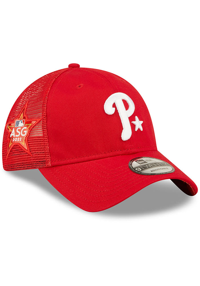 New Era Philadelphia Phillies 2022 All-Star Workout 9TWENTY Adjustable Hat - Red