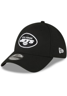 New Era New York Jets Mens Black Team Classic 39THIRTY Flex Hat