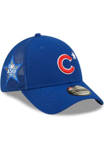 New Era Chicago Cubs Mens Blue 2022 All-Star Workout 39THIRTY Flex Hat