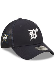 New Era Detroit Tigers Mens Navy Blue 2022 All-Star Workout 39THIRTY Flex Hat