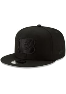 New Era Cincinnati Bengals Black Tonal Basic 9FIFTY Mens Snapback Hat