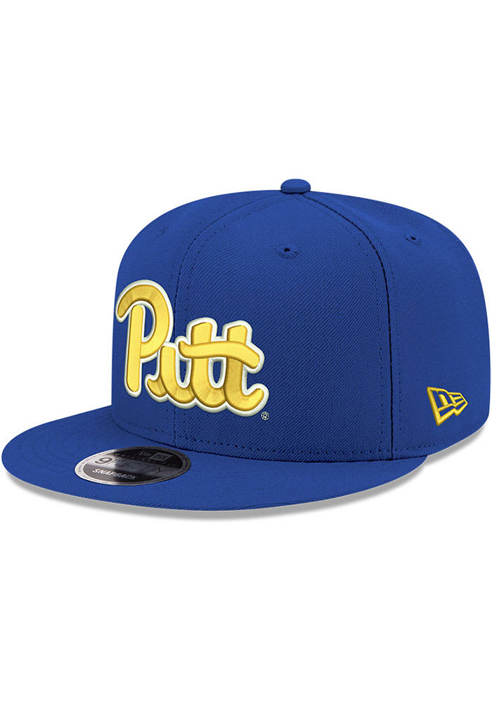 New Era Pitt Panthers Blue OF 9FIFTY Mens Snapback Hat