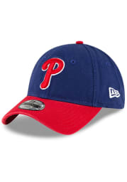 New Era Philadelphia Phillies Blue JR Core Classic Replica 9TWENTY Youth Adjustable Hat