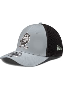 New Era Cleveland Browns Mens Grey 2T Neo 39THIRTY Flex Hat