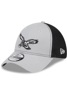 New Era Philadelphia Eagles Mens Grey 2T Neo 39THIRTY Flex Hat