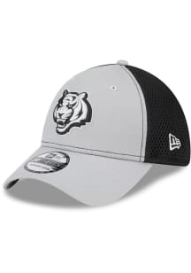 New Era Cincinnati Bengals Mens Grey 2T Neo 39THIRTY Flex Hat