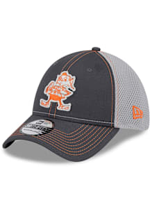 New Era Cleveland Browns Mens Graphite 2T Neo 39THIRTY Flex Hat