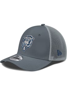 New Era Chicago Bears Mens Graphite 2T Neo 39THIRTY Flex Hat