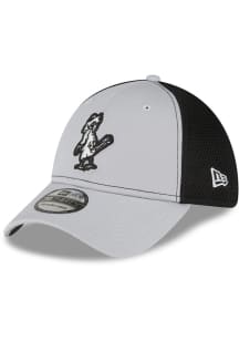 New Era St Louis Cardinals Mens Grey 2T Neo 39THIRTY Flex Hat