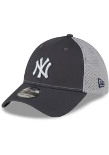 New Era New York Yankees Mens Grey 2T Neo 39THIRTY Flex Hat