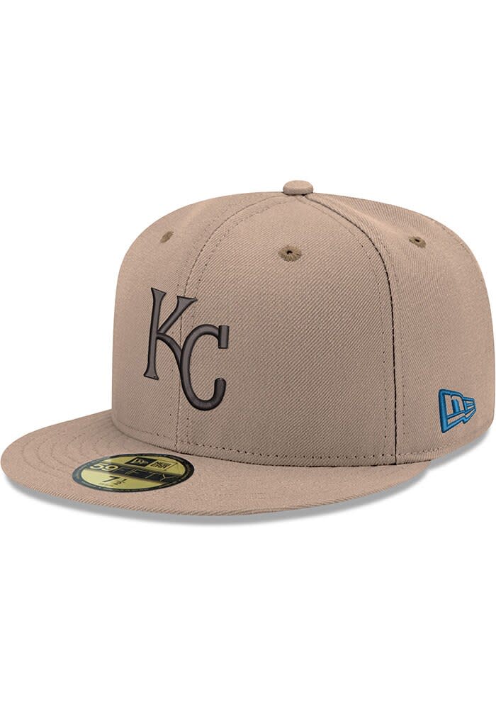 Kansas City Royals Mens 2T 59FIFTY BROWN New Era Fitted Hat - 59011382