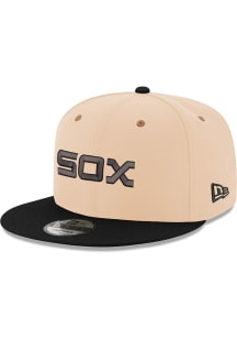 New Era Chicago White Sox Brown 2T 9FIFTY Mens Snapback Hat