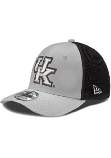 New Era Kentucky Wildcats Mens Grey 2T Neo 39THIRTY Flex Hat