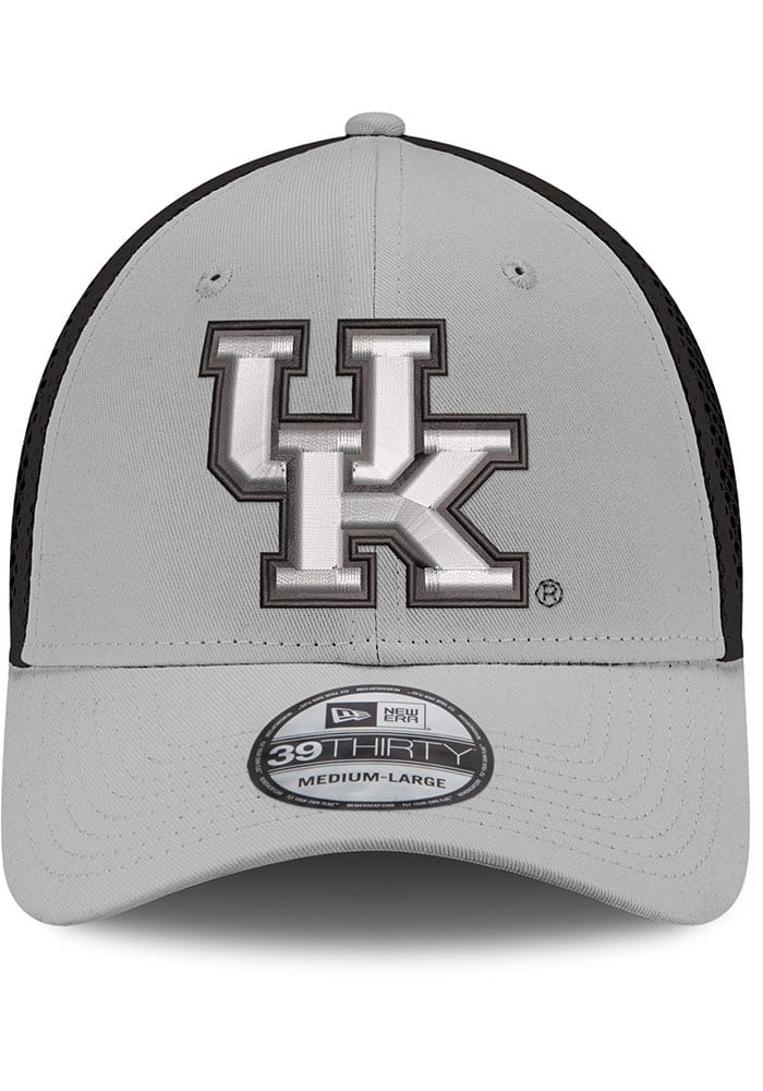 New Era Kentucky Wildcats Mens Grey 2T Neo 39THIRTY Flex Hat