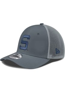 New Era Penn State Nittany Lions Mens Grey 2T Neo 39THIRTY Flex Hat