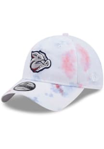 New Era Lehigh Valley Ironpigs White Child Core Classic 2.0 Ice Dye Youth Adjustable Hat