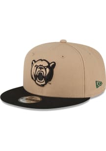 New Era Baylor Bears Tan 2T 9FIFTY Mens Snapback Hat