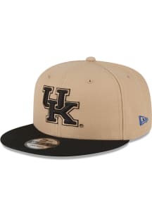 New Era Kentucky Wildcats Tan 2T 9FIFTY Mens Snapback Hat