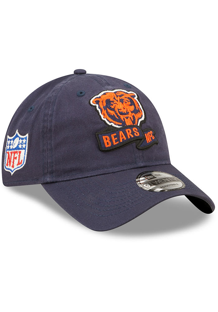 Men's New Era Navy Chicago Bears Property Trucker 9TWENTY Adjustable Hat