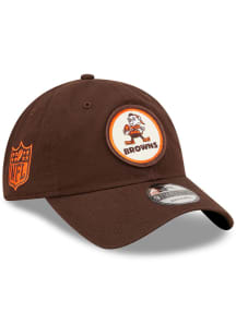 New Era Cleveland Browns Retro 2022 Sideline 9TWENTY Adjustable Hat - Brown