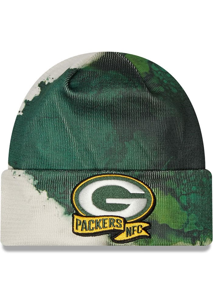 Green Bay Packers 2022 Sideline Ink Dye Cuffed Knit Hat – Green Bay Stuff