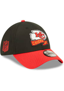 New Era Kansas City Chiefs Mens Red Alt 2022 Sideline 39THIRTY Flex Hat