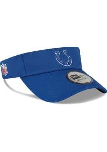 New Era Indianapolis Colts Mens Blue 2022 Sideline Adjustable Visor