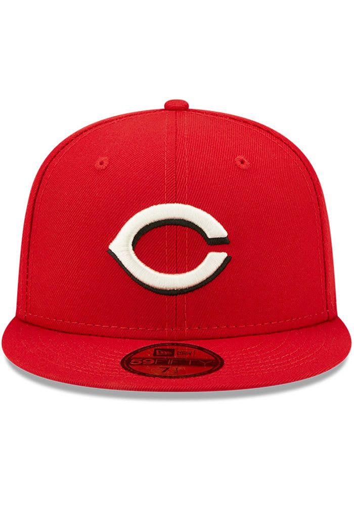 New Era Cincinnati Reds Mens Red Citrus Pop 59FIFTY Fitted Hat