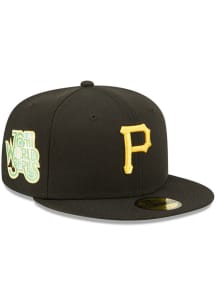 New Era Pittsburgh Pirates Mens Black Citrus Pop 59FIFTY Fitted Hat