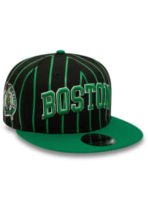 New Era Boston Celtics Black City Arch 9FIFTY Mens Snapback Hat
