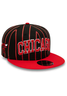New Era Chicago Bulls Black City Arch 9FIFTY Mens Snapback Hat