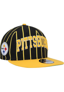 New Era Pittsburgh Steelers Black City Arch 9FIFTY Mens Snapback Hat